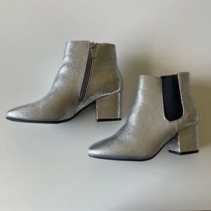 Bamboo | Silver Booties